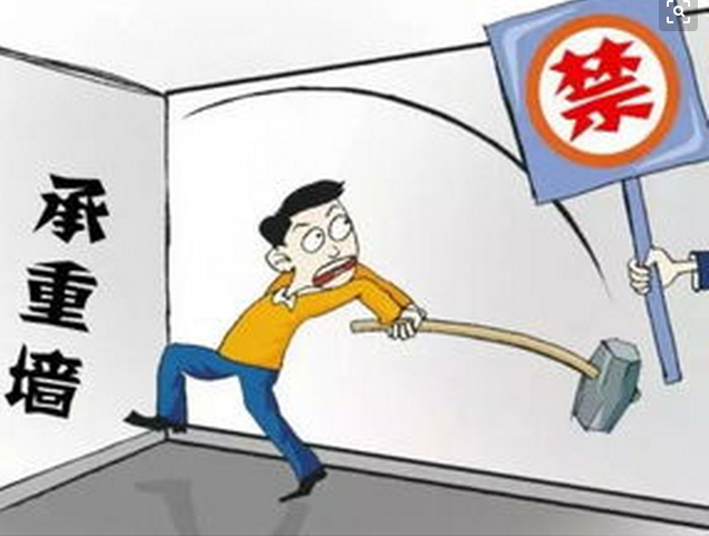 野蠻裝修！四面承重墻全敲