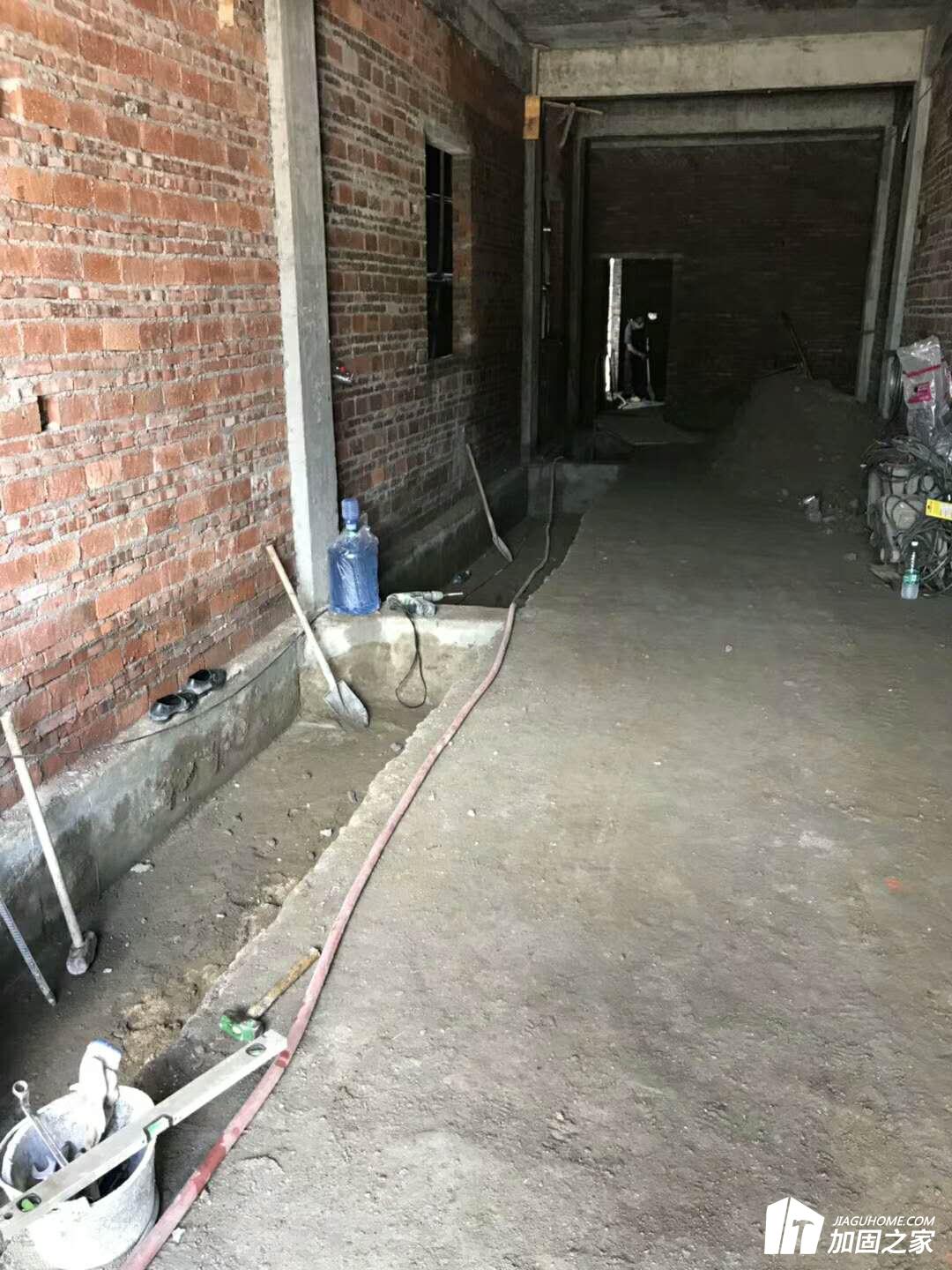 增城區(qū)八十年代磚混結構房屋改造托換工程實例